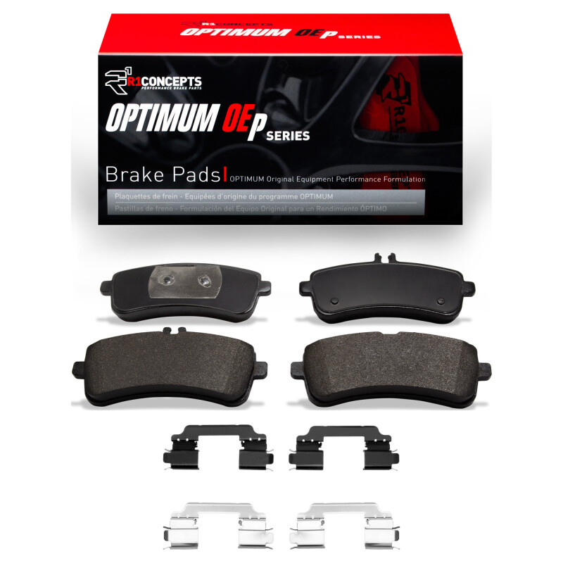 Mercedes-Benz C63 AMG S Brake Pads - Rear - R1 Concepts - Optimum OE - `14-`24 Mercedes-Benz C63 AMG S Brake Pads - Rear - R1 Concepts - Optimum OE - `14-`24